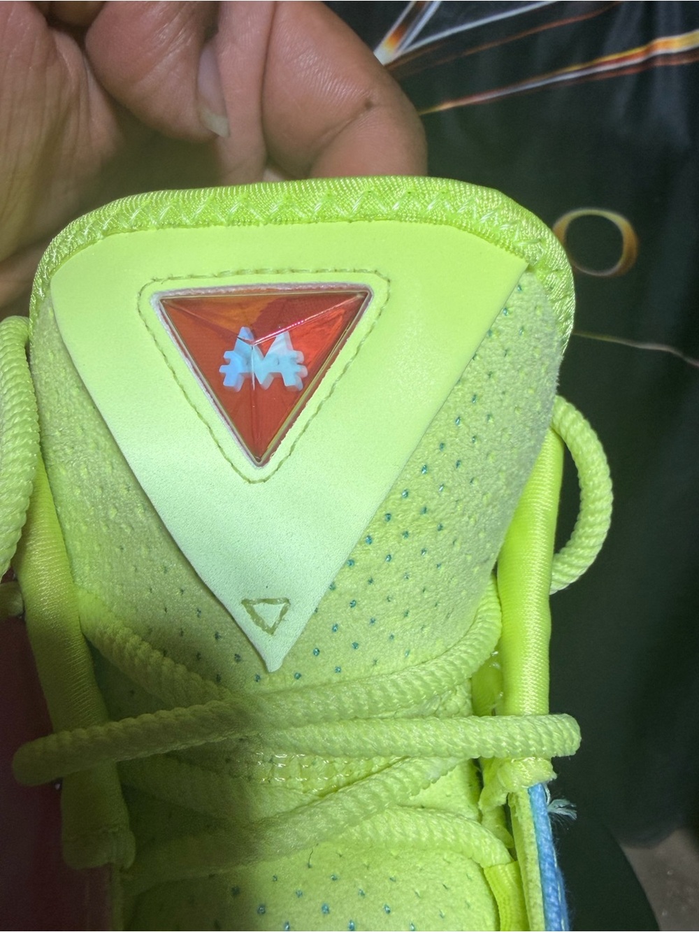 Nike Youth Neon Yellow Athletic Lace-Up Sneakers